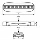 Кровельная опора Walraven BIS Strut Ursus 250 мм, (BUP) (горизонтальная) 67687250